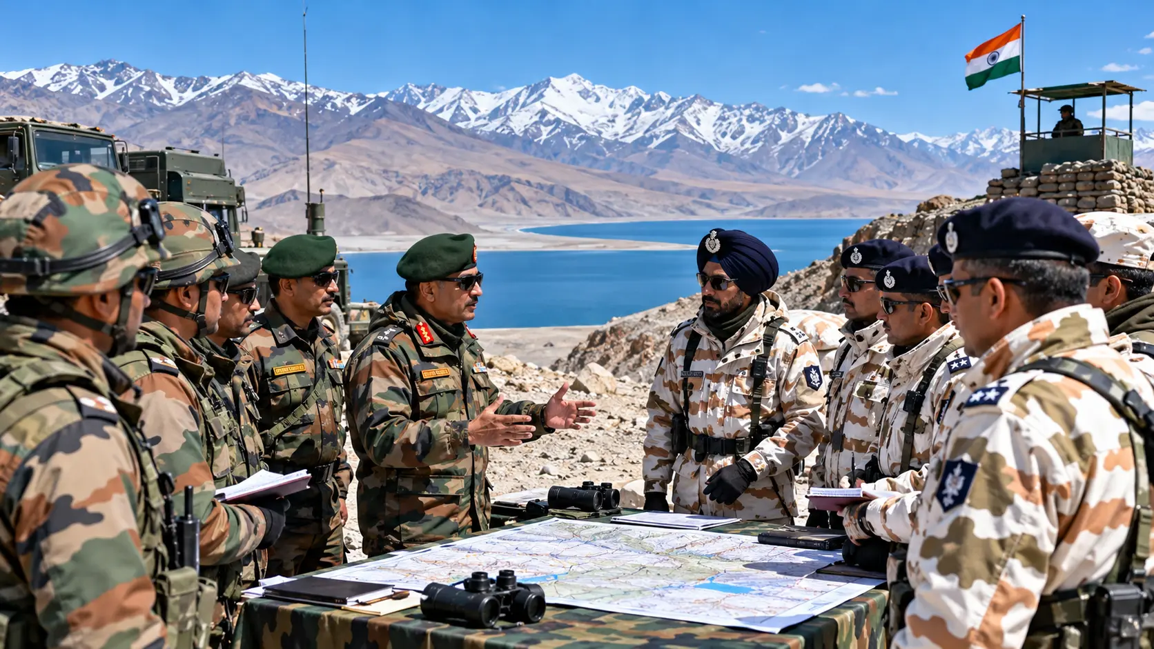 लद्दाख के चुशुल में सेना और ITBP की अहम बैठक, सीमा प्रबंधन मजबूत करने पर जोर