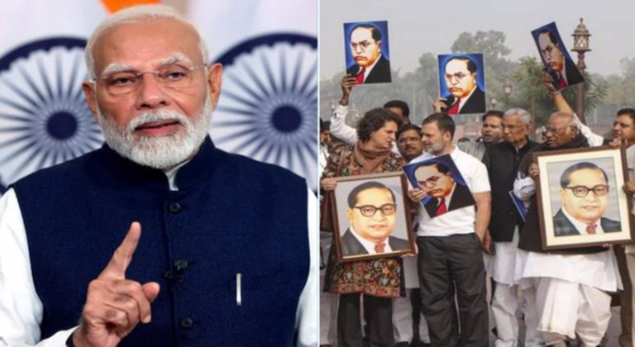 Dr. Ambedkar के अपमान पर छिड़ा सियासी बवाल, संसद में नेहरू कैबिनेट से इस्तीफे की जानिए एक क्लिक में बात 1 New Project 2025 01 02T134400.277
