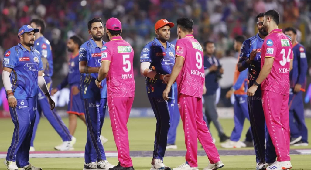 मुंबई ने लगाया जीत का छक्का, राजस्थान IPL की प्लेऑफ रेस से बाहर, देखे पॉइंट्स टेबल 1 New Project 84