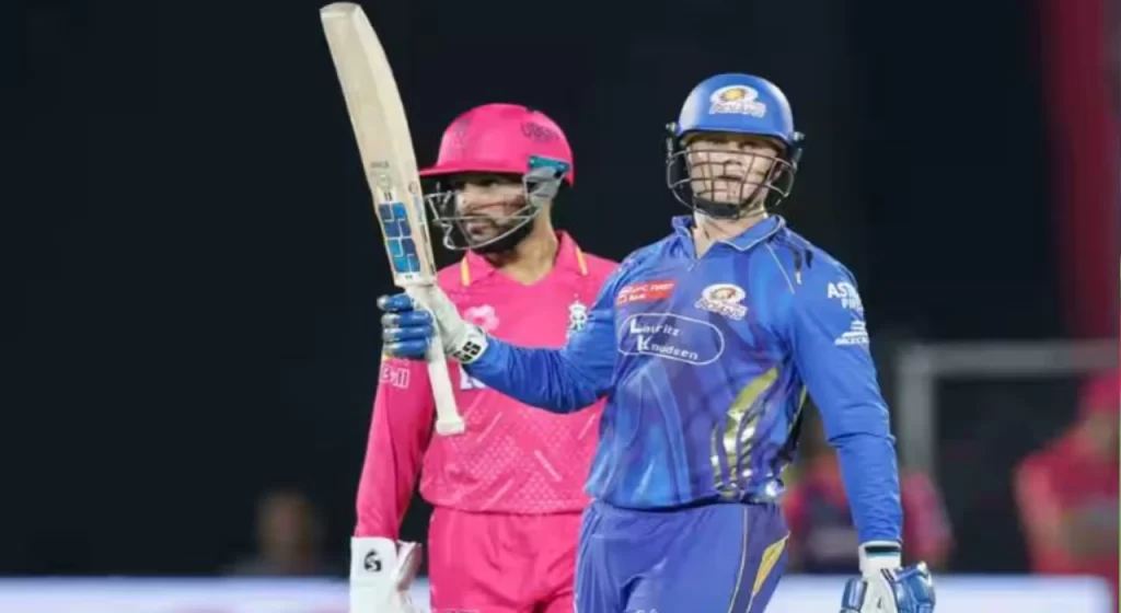 मुंबई ने लगाया जीत का छक्का, राजस्थान IPL की प्लेऑफ रेस से बाहर, देखे पॉइंट्स टेबल 3 New Project 86